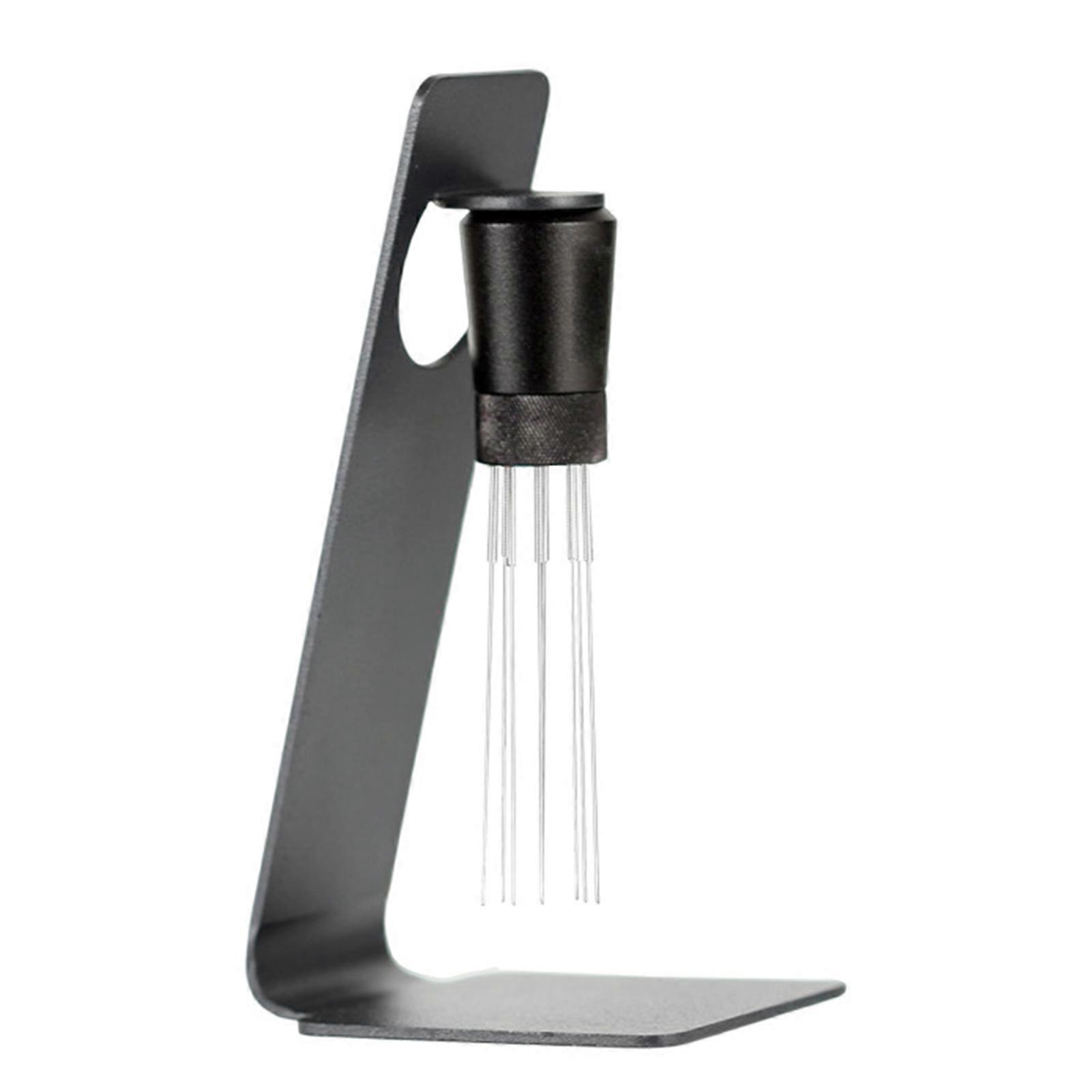 Coffee Distribution Tool with Magnetic Stand - Espresso Coffee Distribution Stirrer 304 Stainless Steel Needles