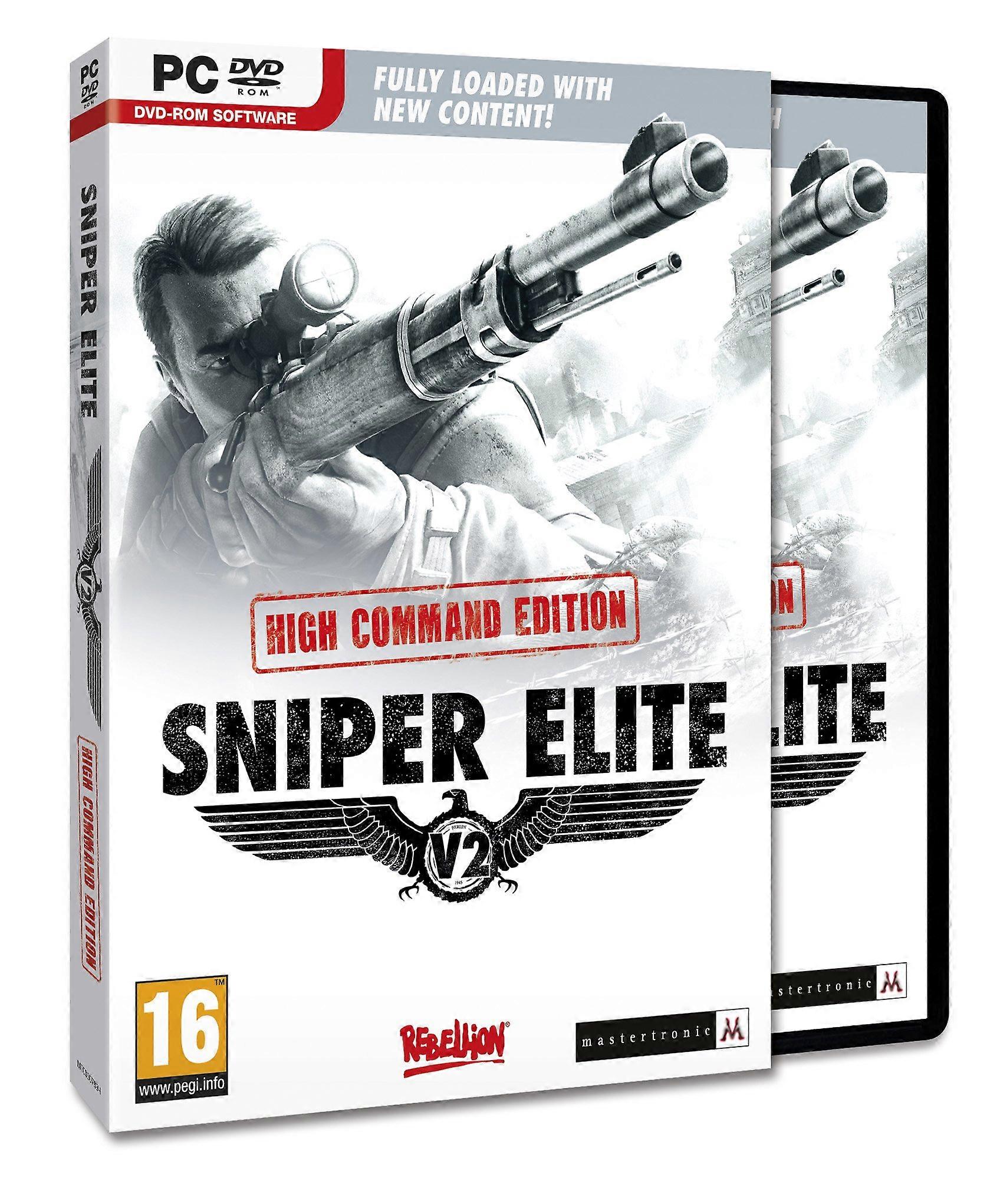 Sniper Elite V2 - High Command Edition (PC DVD) - New & Sealed