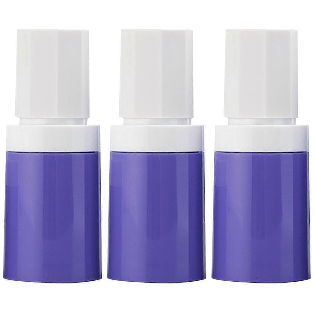 3pcs Airless Pump Bottles Travel Vacuum Bottle Lotion Refillable Bottles Airless Empty Bottles 30ml