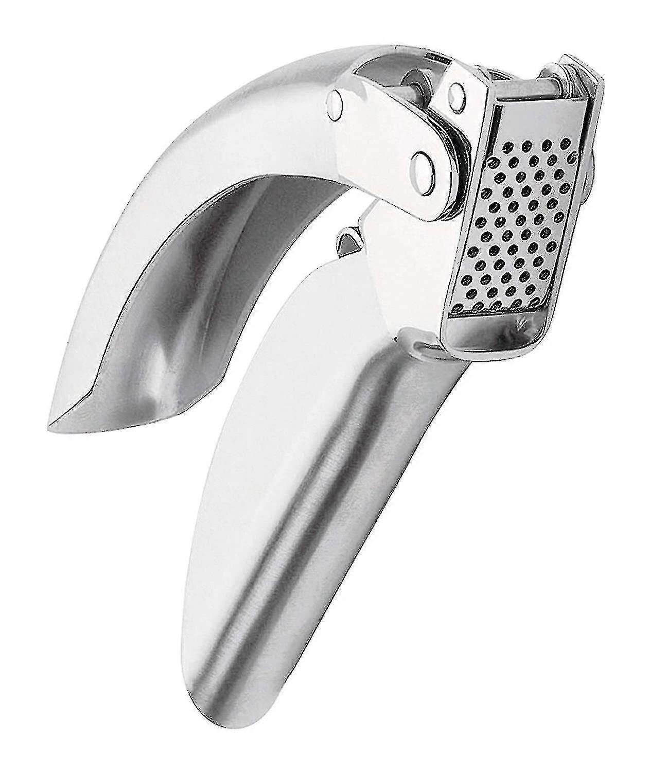Rikon Epicurean Garlic Press, Aço Inoxidável, 6.5 x 1 x 1.5 polegadas