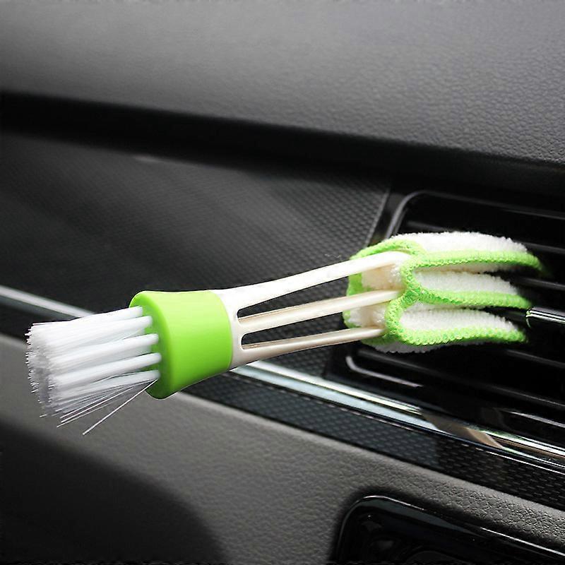 Plastic Car Brush Cleaning Tool Auto Air Conditioner Vent Blinds Cleaner