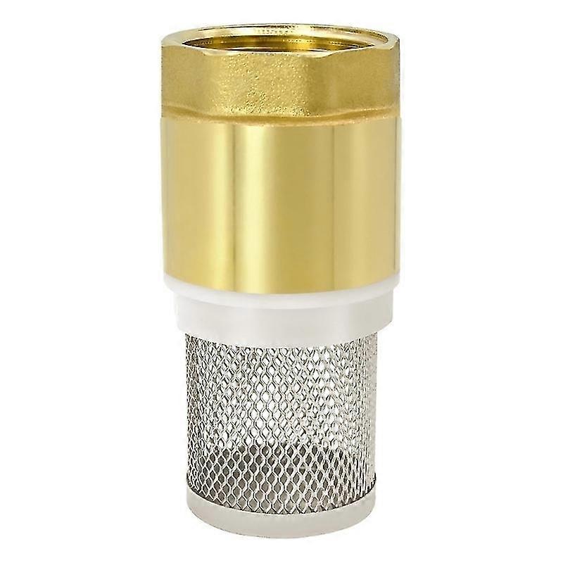 Slim Designs Vertical Foot Valves With Filter Efficient Water Flows 1/3/4inch