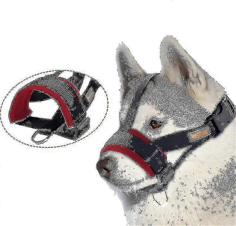 Dog Muzzleanti-biting Barking Secure, soft Mesh pustende kjæledyr snute for hunder-yujia