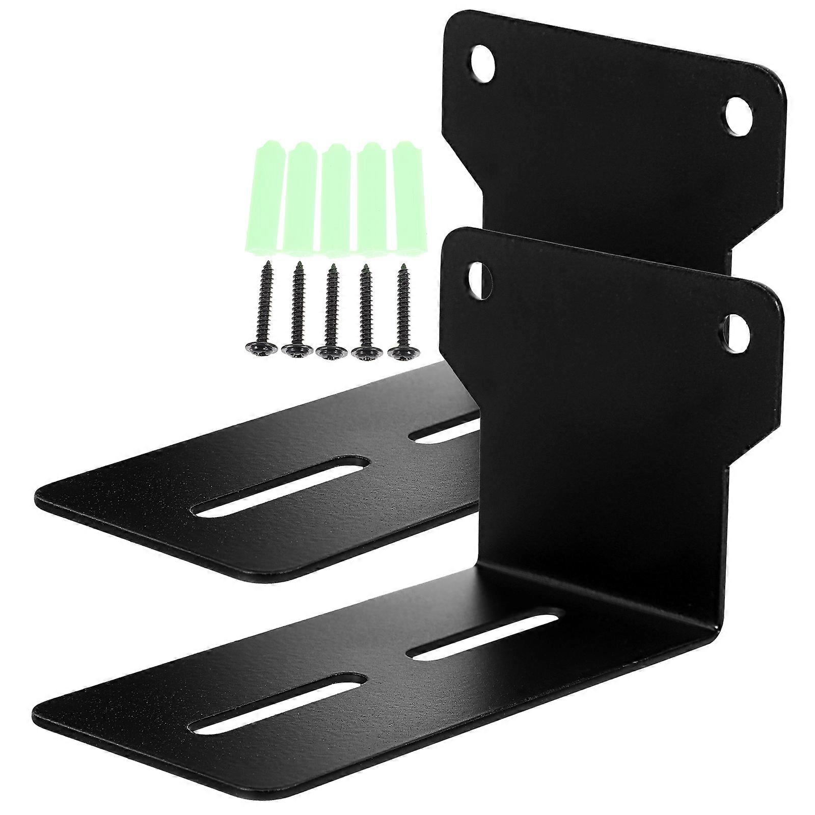 1 Set Speaker Wall Mount Universal Speaker Bracket Wall Mounted Speaker Holder