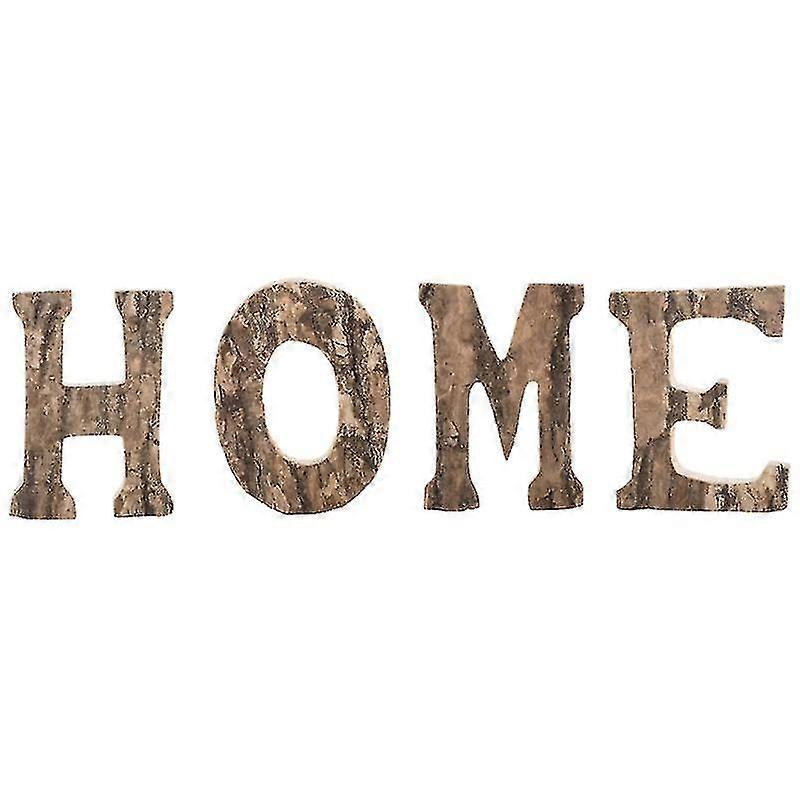 Synthetic Material Letter Adornment For Decor