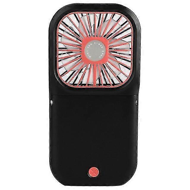 مروحة صغيرة محمولة USB قابلة للشحن مع بنك الطاقة