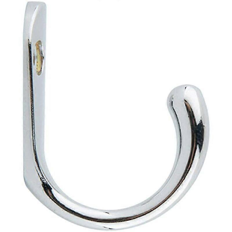 4 Piece Robe Hook, Opaque Silver Color