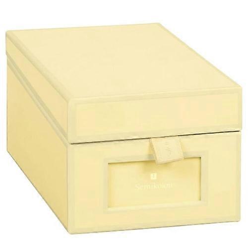 Semikolon Premium Quality and Durable Business Card Box with A-Z Index Cards