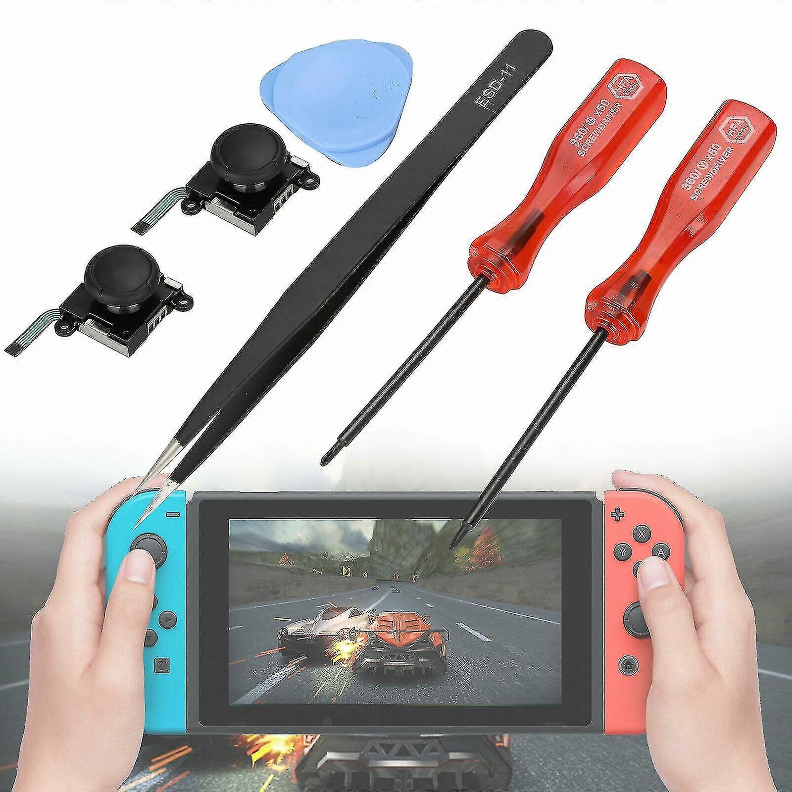 nintendo Switch Thumb Stick Joystick Repair Tools Kit