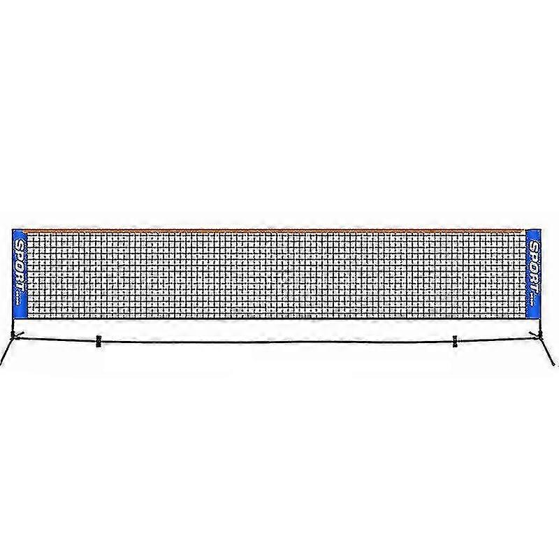 Portable Foldable Tennis Net: Ideal For Kids And Adults - Short Tennis Net, 6.1m Length (1 Piece, Black)