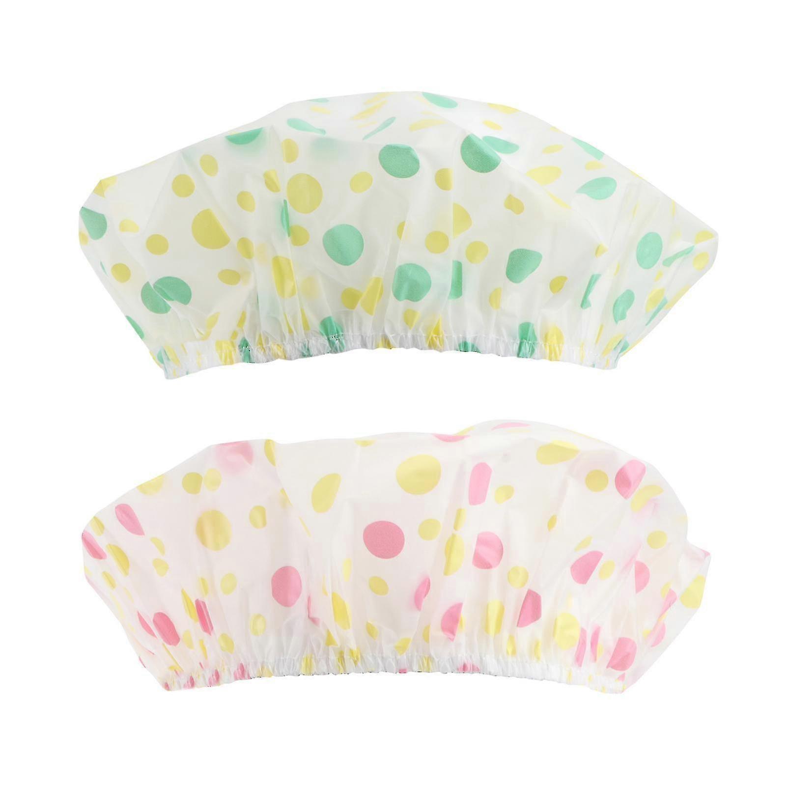 2pcs Shower Multifunction Dot Pattern Durable Practical
