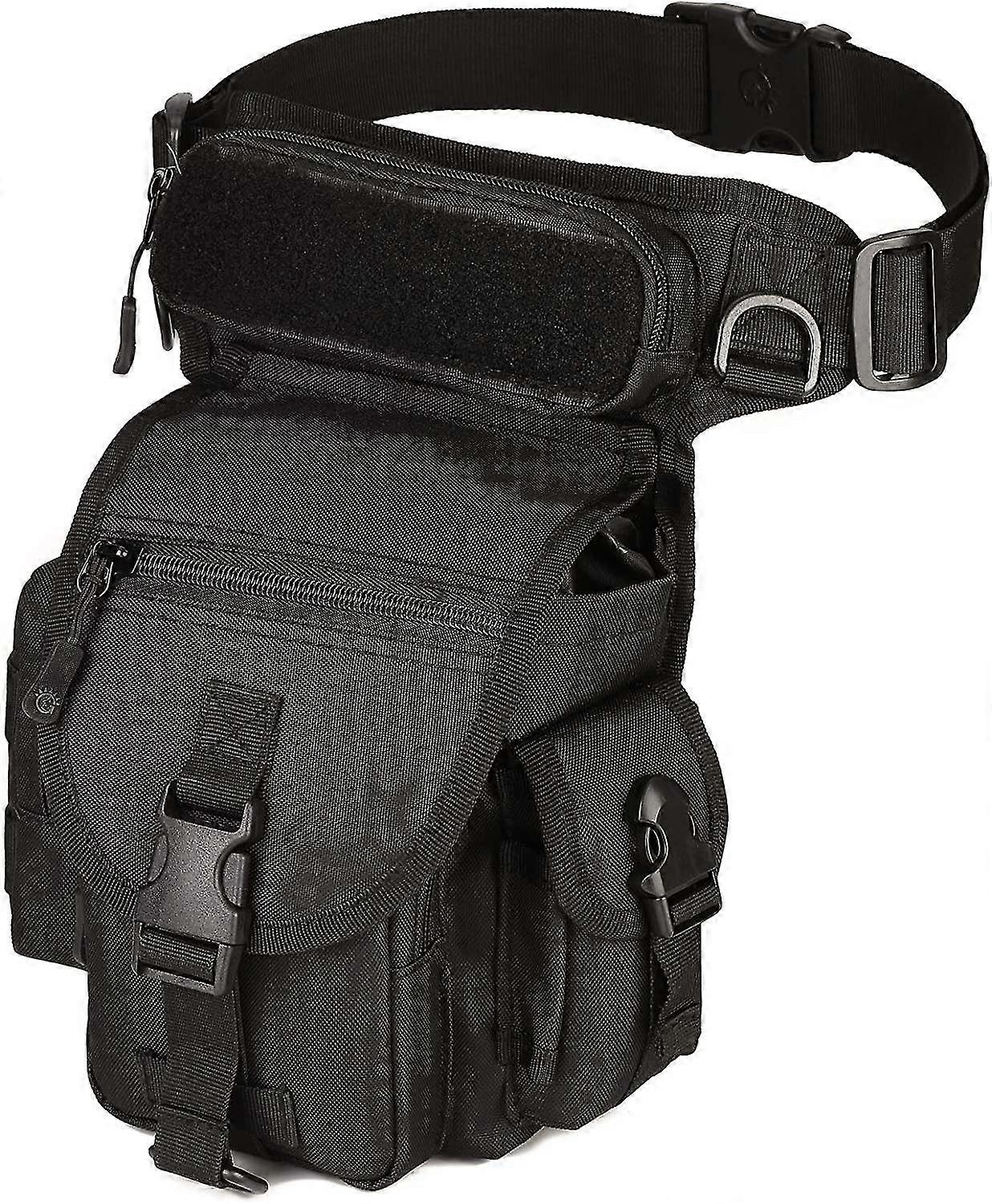 Military Tactical Waterproof Leg Bag Multi-function Waist Bag For Tools Open Air Thigh Bag
