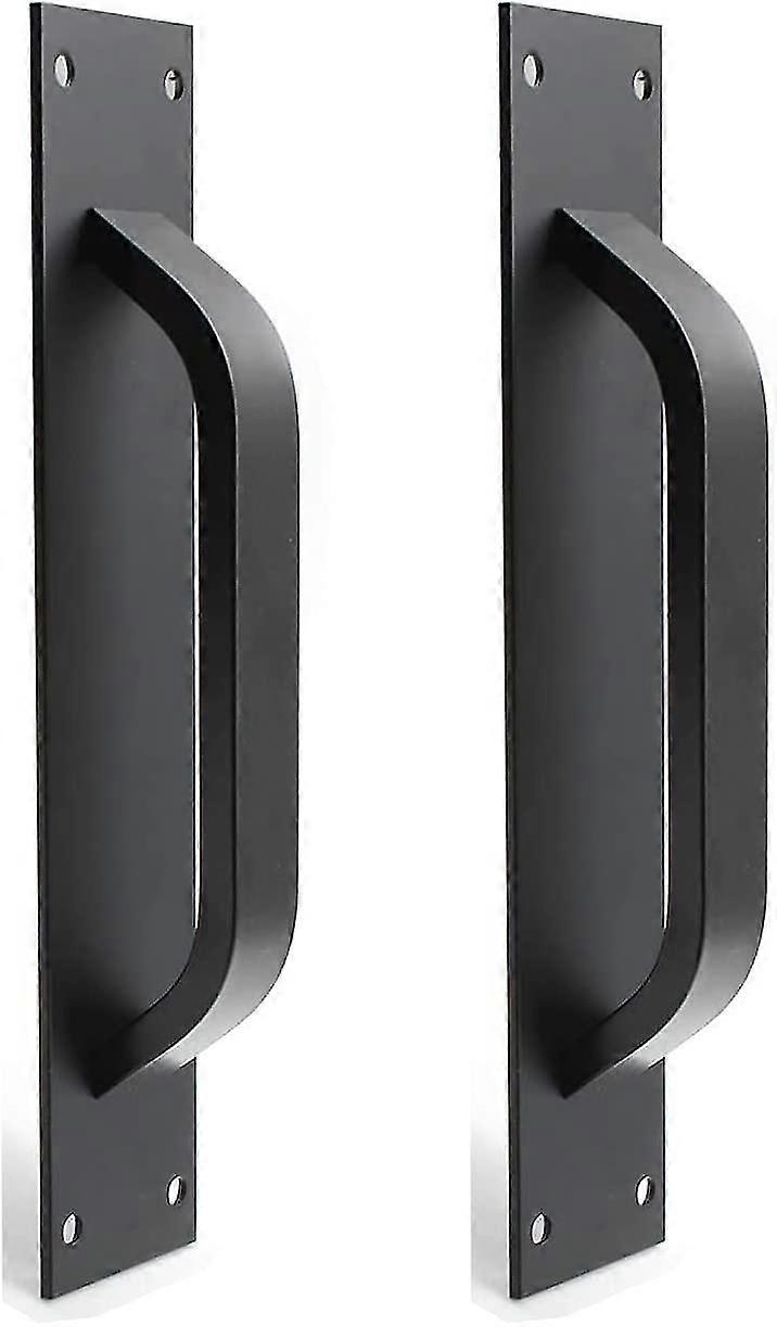 2pcs Zinc Alloy Barn Door Handle