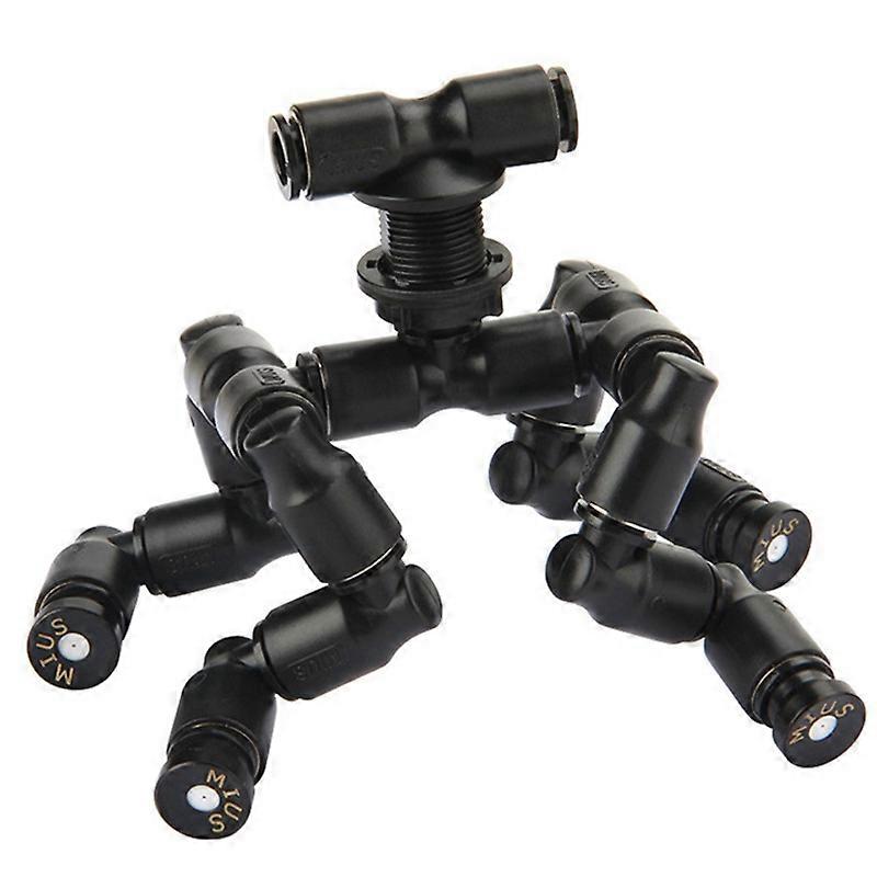 Reptiles Fogger Mist Sprinkler Rainforest Tank 360 Adjustable Aquarium Aquatic Pet Cooling System