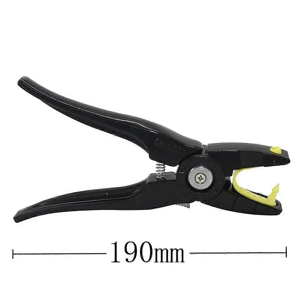 1set Livestock Animal Ear Tag Pliers Dog Rabbits Sheep Ear Tags Nylon Material Sheep Laser Ear Tag N0.001-100