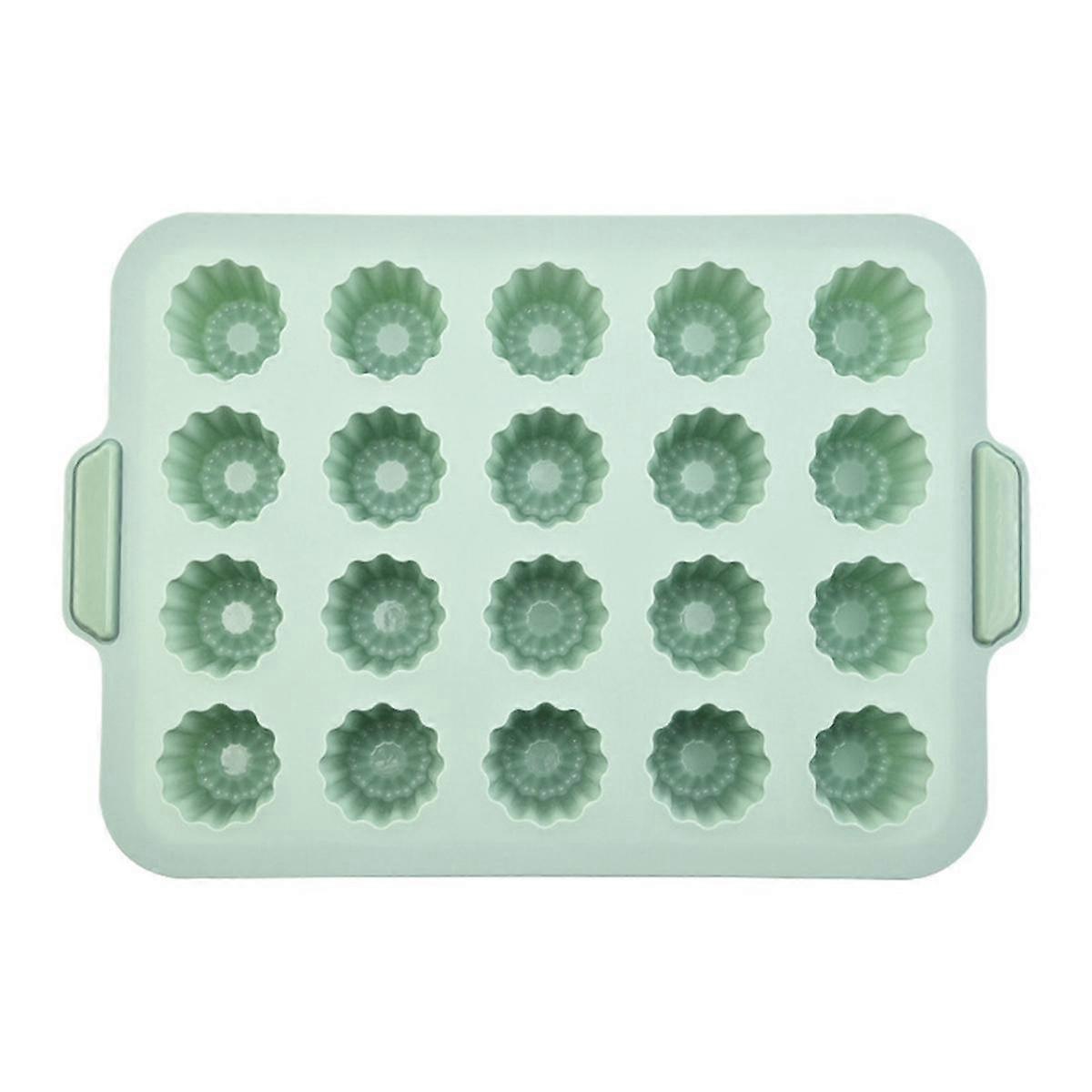 Silicone Mold Baking Mold Bread Baking Tray Nonstick Cake Mold Pans Bread Baking Tool,20-Grid Jelly