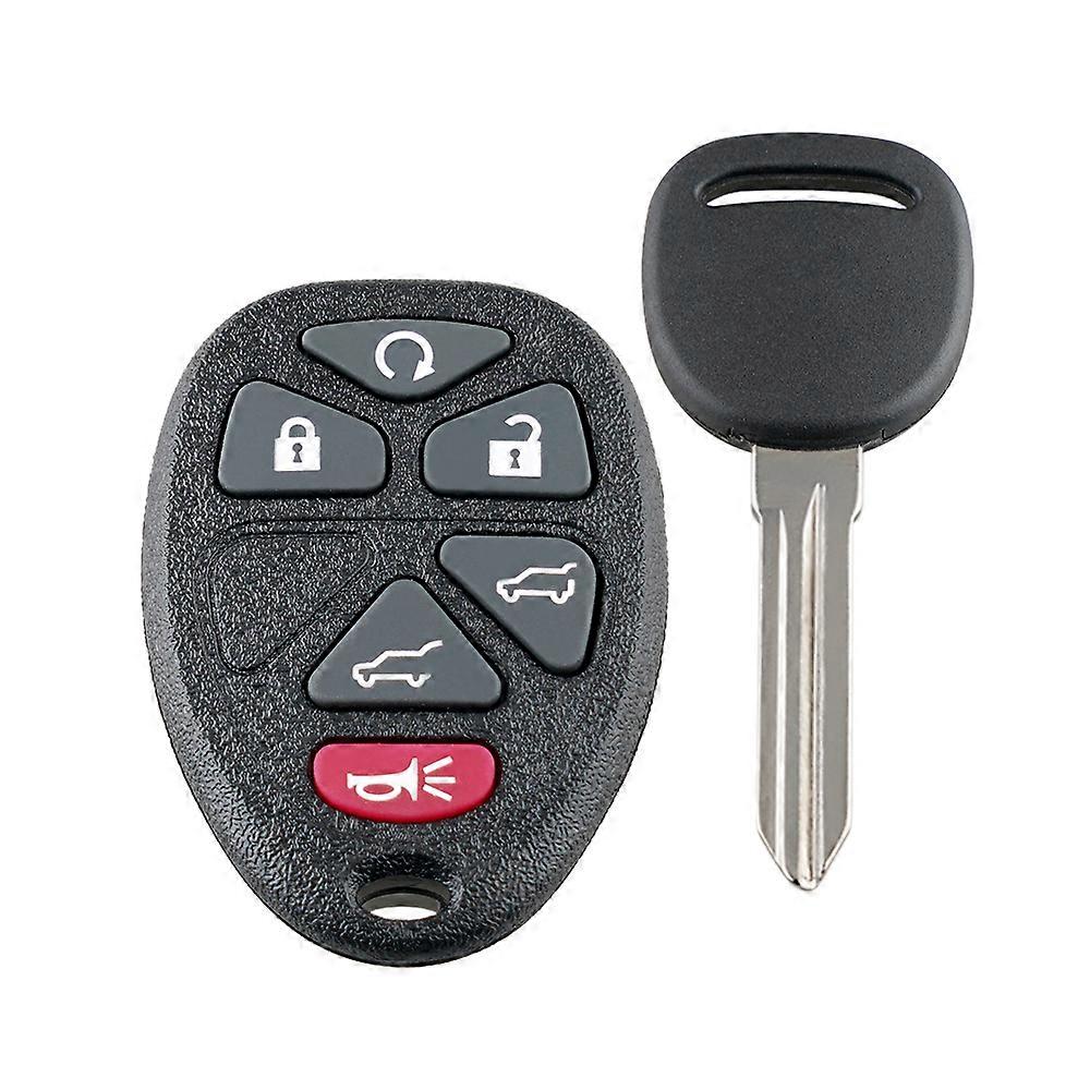 J18 6 buttons key OUC60270 315 frequency Replacement for Chevrolet 2007-2014 Chevy Silverado Suburban Remote Car Key Fob 6b Set