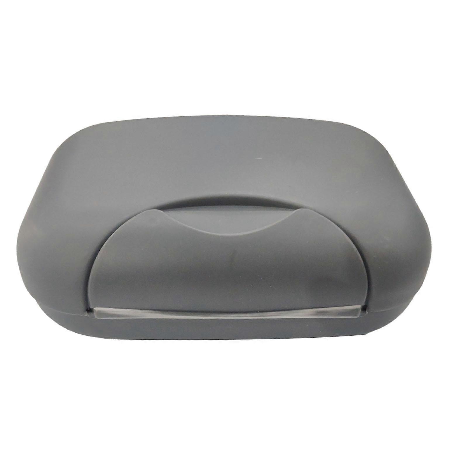 Soap Container Waterproof Washable Grey Portable Soap Case with Lock for Home Ourdoor Travelling