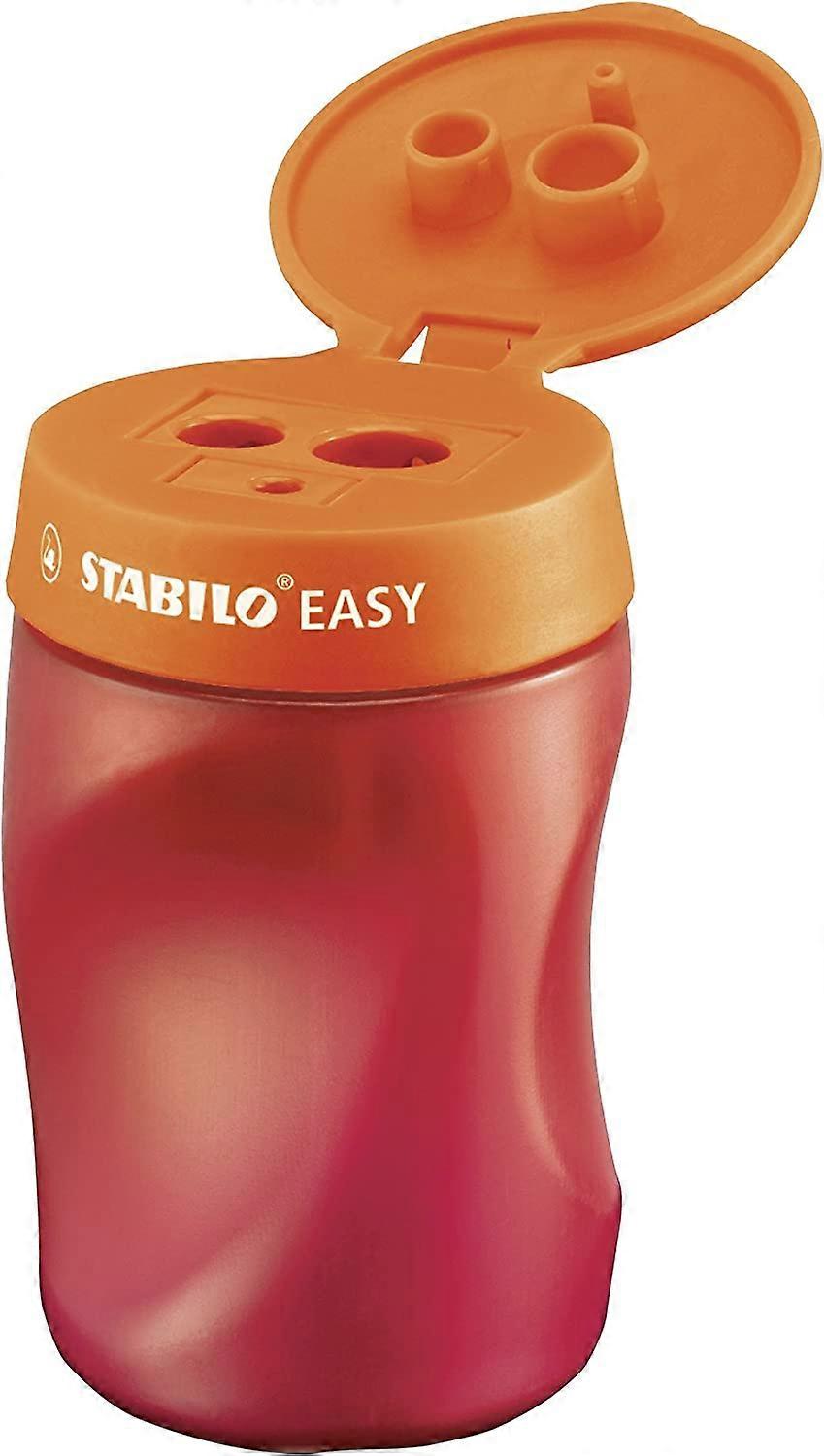 Ergonomic pencil sharpener - Orange - With water tank - For the right hand