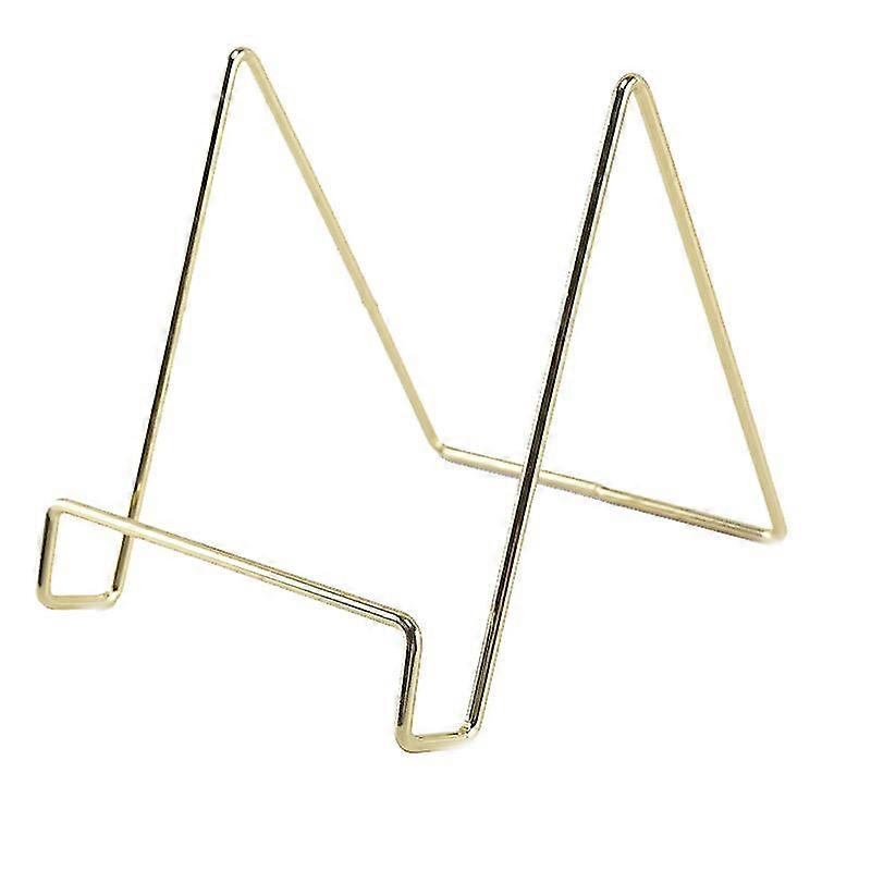 Square Wire Stand/platter Stand/easel Display(1pcs, Gold)