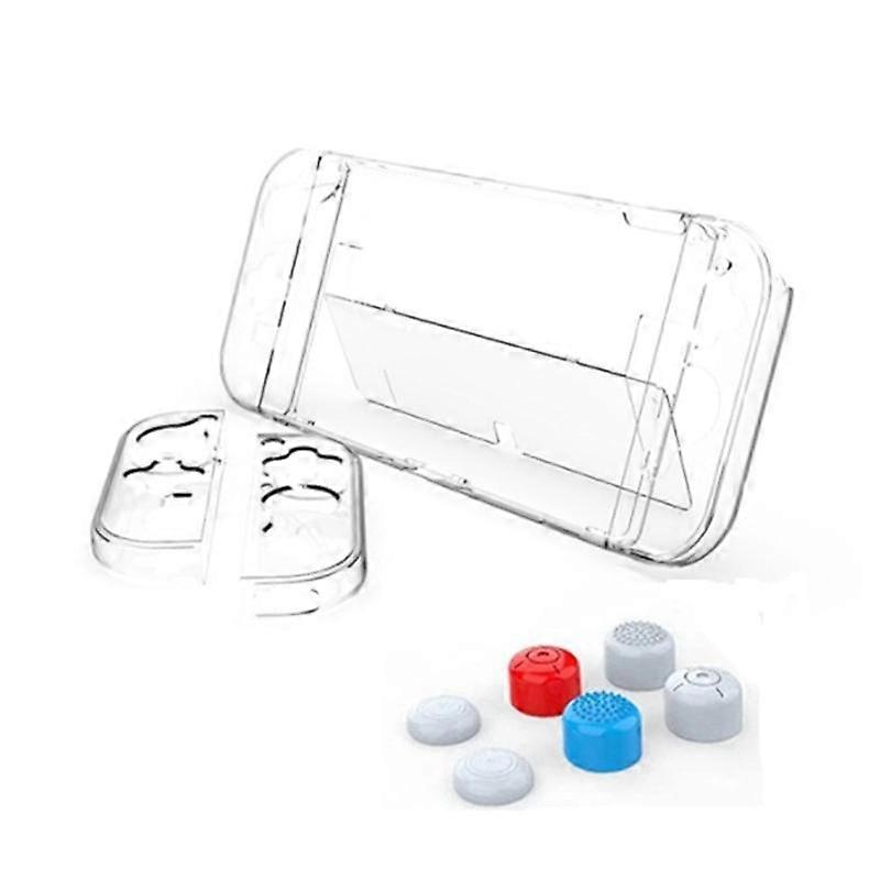 Case Dockable for Model,Clear PC Protective Case Cover with Thumb Cap for
