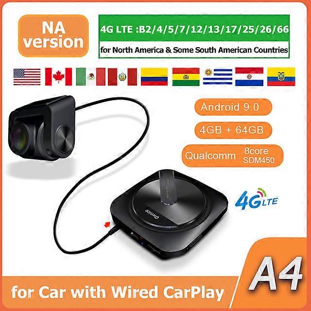 Dashcam HDMI Android Auto Apple Carplay Adapter Streaming Box Für Carro Ai Box Snapdragon 8 Für Abarth 595 ACURA NSX MDX