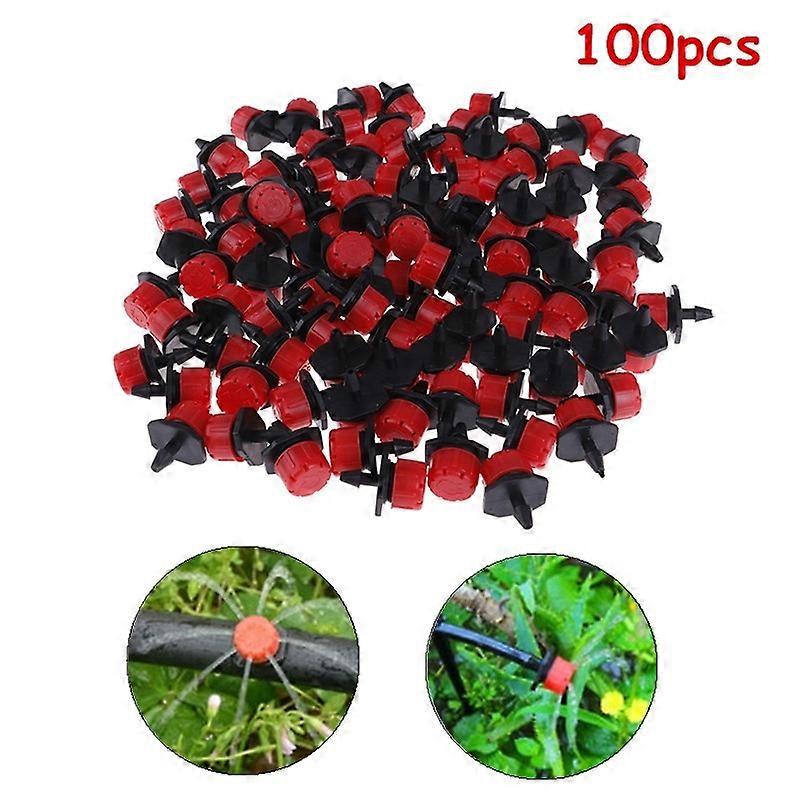 Sprinkler Irrigation Micro Flow Dripper Adjustable Water Dripper Head   100pcs