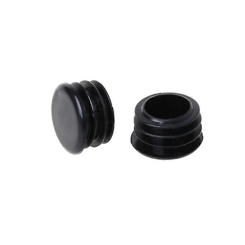 2 Pcs/Set Bicycle Handlebar Cap Plug Dustproof Grips End Bar Plugs Plastic Stopp