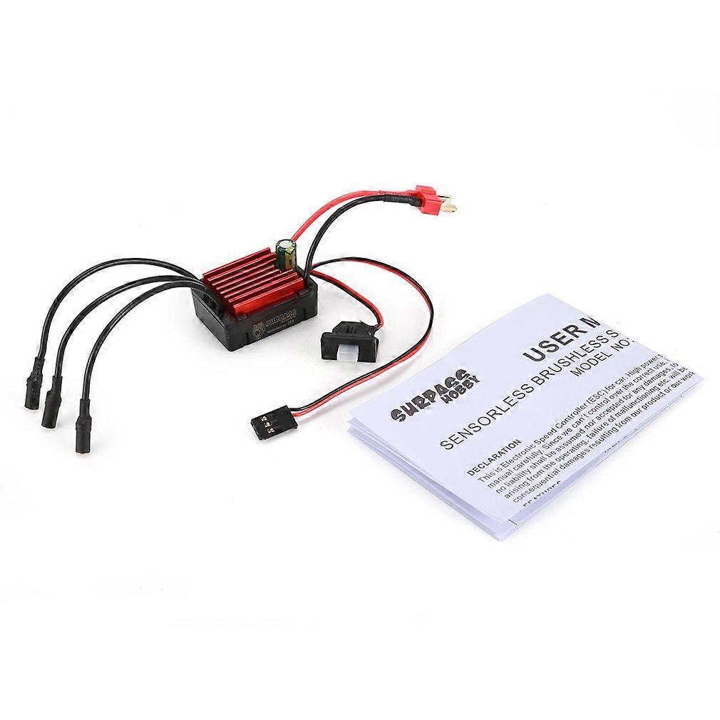 SURPASSHOBBY KK 35A Waterproof Sensorless Brushless Speed Controler 2-3S ESC for 1:14 1:16 RC Car Model