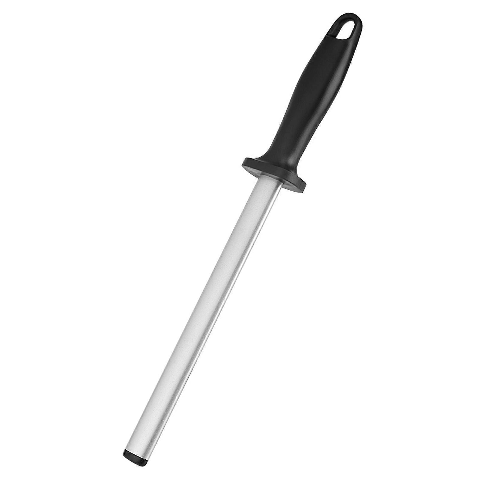 Kitchen Knife Sharpener - High Hardness Steel Sharpening Rod with Quick Humanized Handle