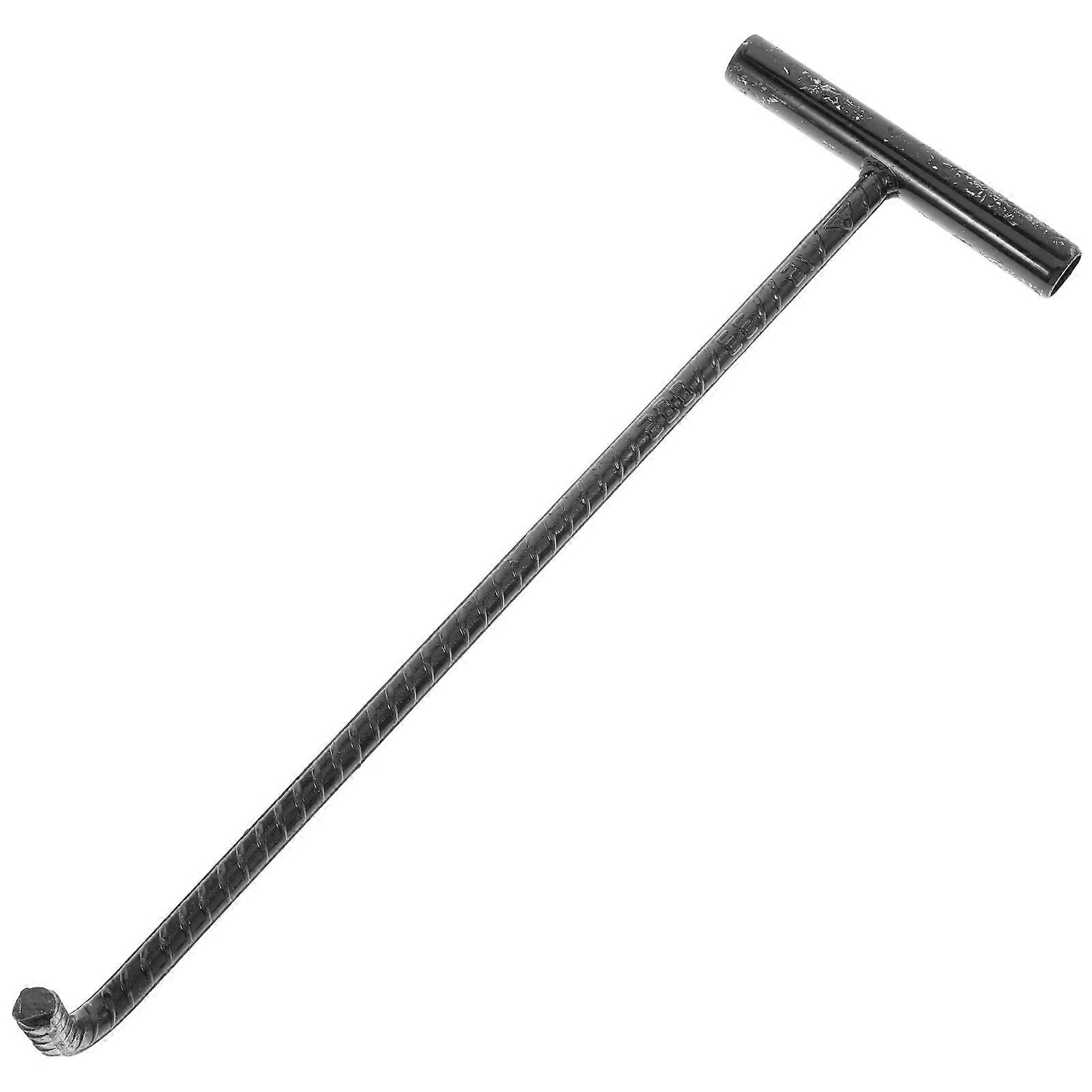 Metal Box Spring Drain Cover Lifting Hooks Manhole Covers Opener Manhole Lifting Hooks Meat Hooks Butchering Meat Boning Hook