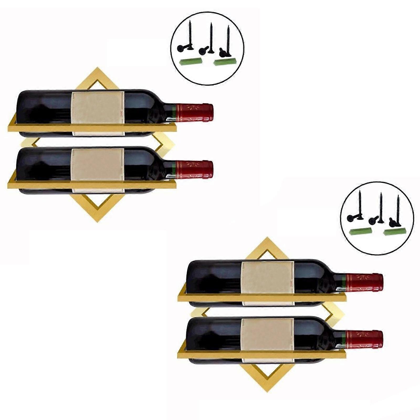 Display Rack Wall Mounted Iron 2pcs/set Upside Down Folding Creative