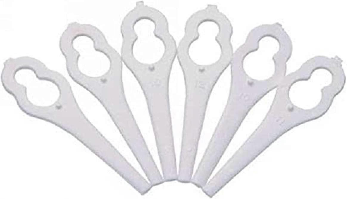 Plastic Safety Blades - 24-Pack Lawn Mower Accessories
