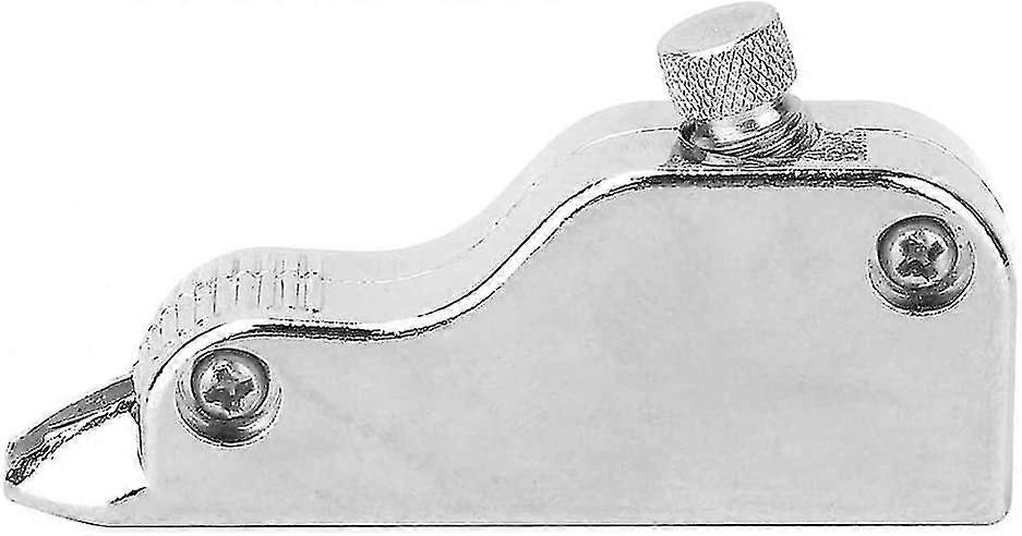 Adjustable Chisel Leather Craft Tool Push Groove Device Edge Trimmer (silver) (1pcs)