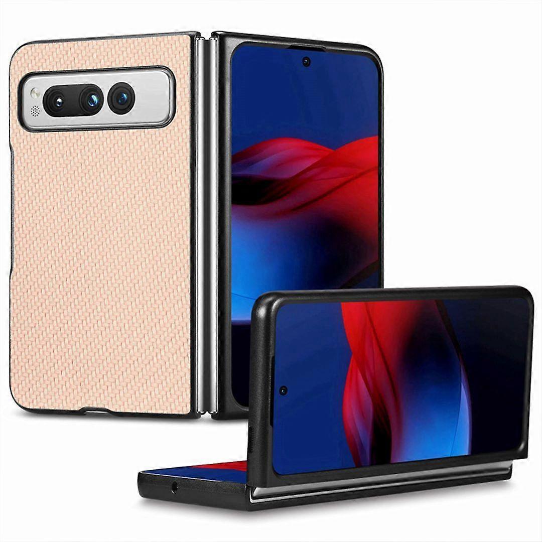 Slim Fashion Protection Folding Case for Google Pixel Fold Pixelfold Shockproof Carbon Fiber Cases for Pixel Fold