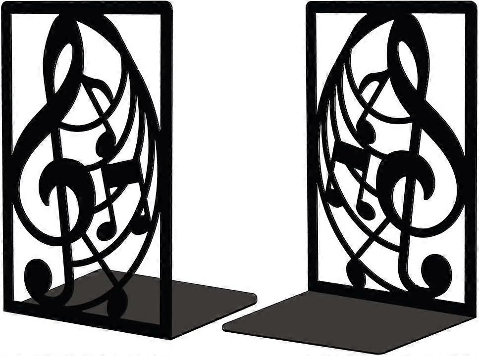 Metal Bookends for Shelves Modern Decorative Heavy Duty Study Book Support Stoppers for Desk Shelf Room 5.3"x4.3"x7.9" Cast Iron Simple Tall Bookends