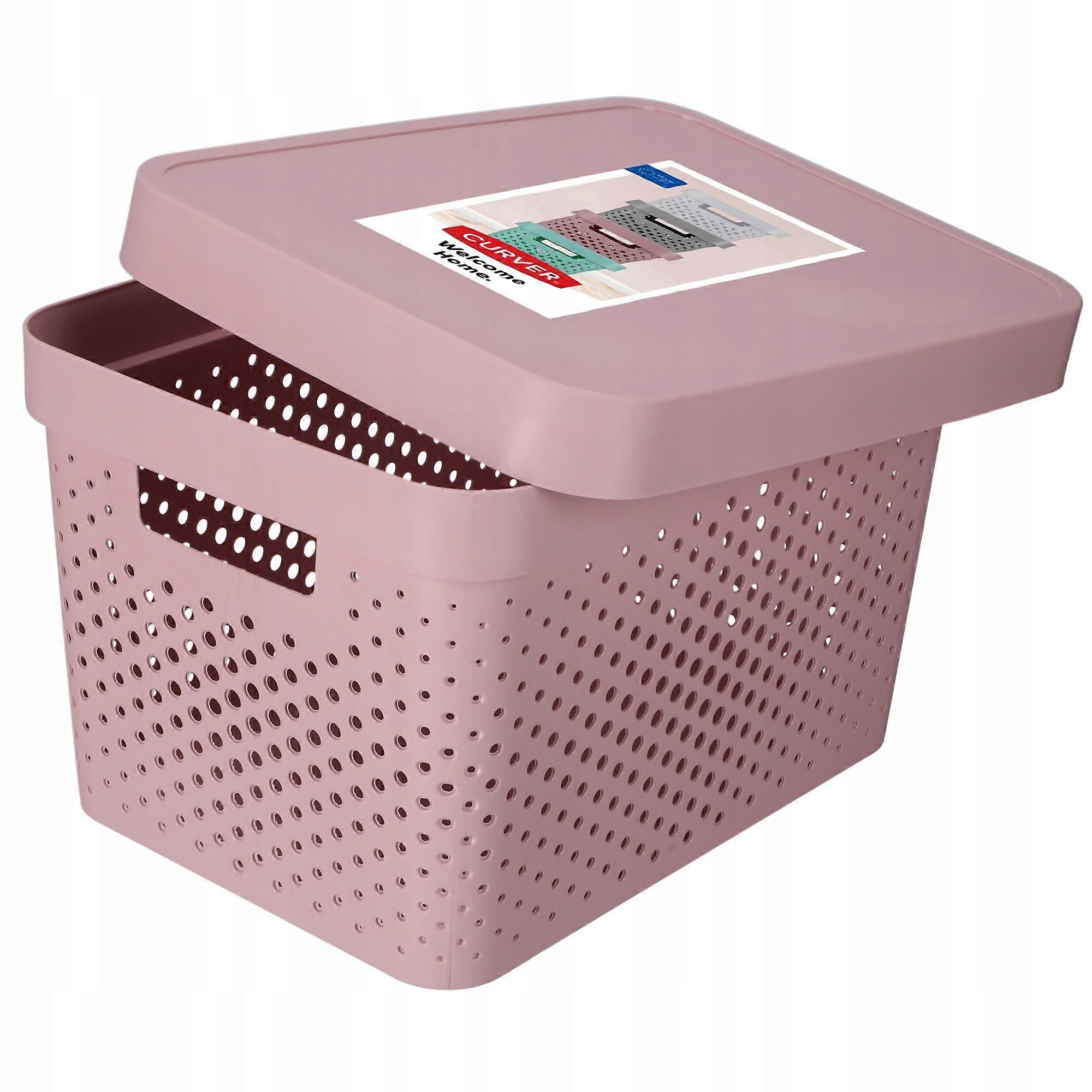 CURVER Containerbox mit Deckel 17 l pink