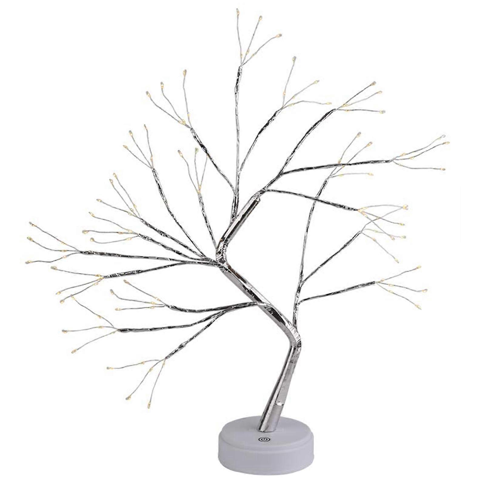 Artificial Tabletop Tree Lamp,36/108 LED Lights With Remote Control,Creative Gift For Party Wedding Night Light
