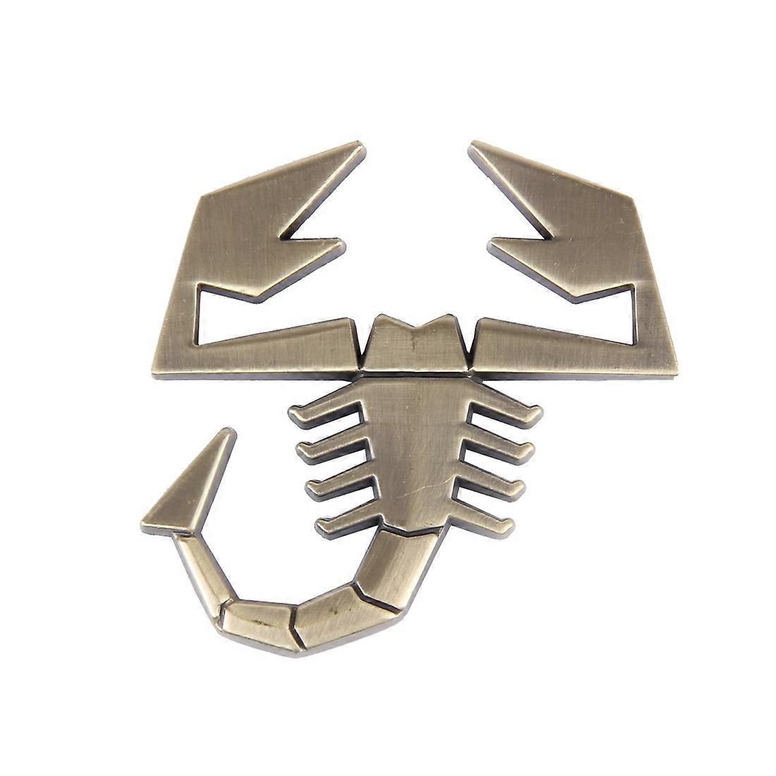 Scorpion Shape Shining Metal Car Free Sticker