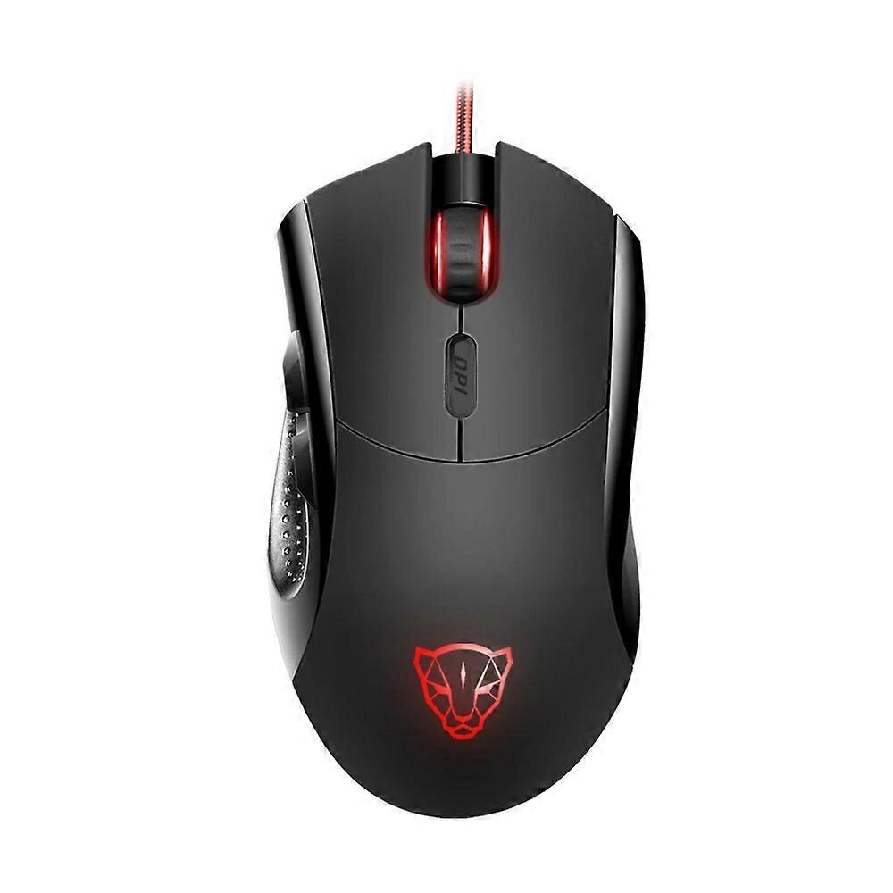 Motospeed V2 Gaming Mouse USB Wired RGB Backlight 6 Buttons Optical Sensor Internet Cafe Special For Computer Laptop Mice & Trackballs