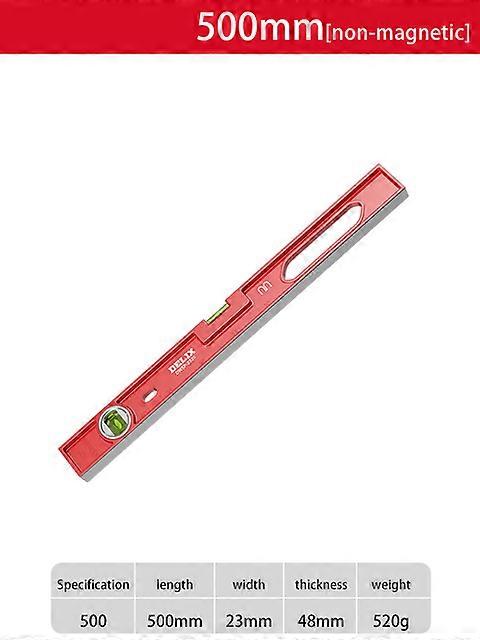 Level Ruler High-precision Household Level Water Meter Tool Fan Small Strong Magnetic Ruler Solid Anti-fall Multi-function