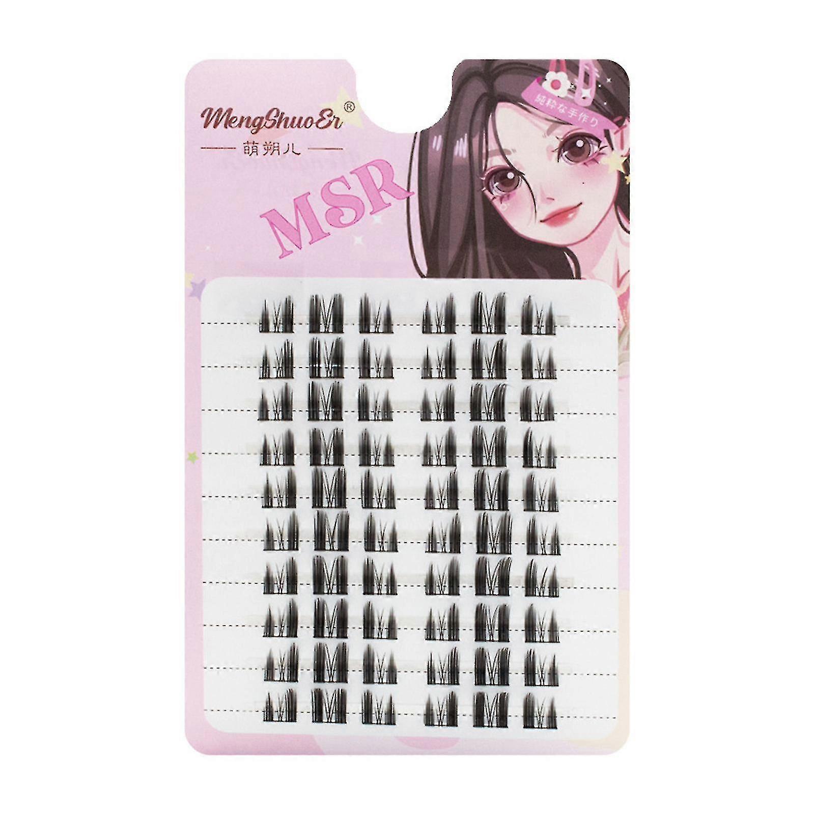 Simulated False Eyelashes Pack Premade Volume Soft Fluffy Lashes Professional Salon Use