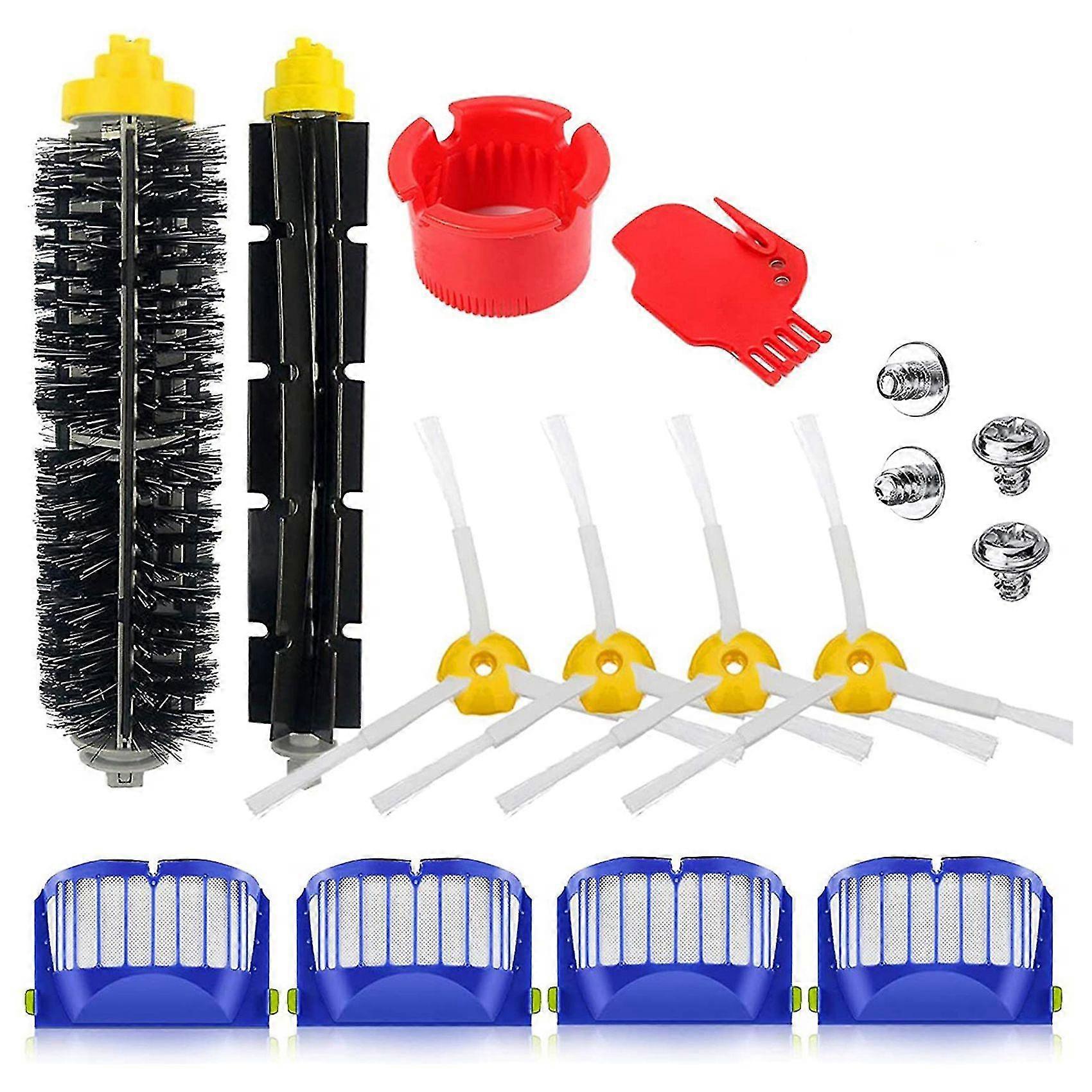 Replacement Parts Main Roller Brush Side Brush Filter For Irobot 630