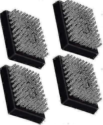 4 Pack Replacement Grill Brush Heads, Cordless, Replaceable Heads Compatible With Most Grill Brushes new