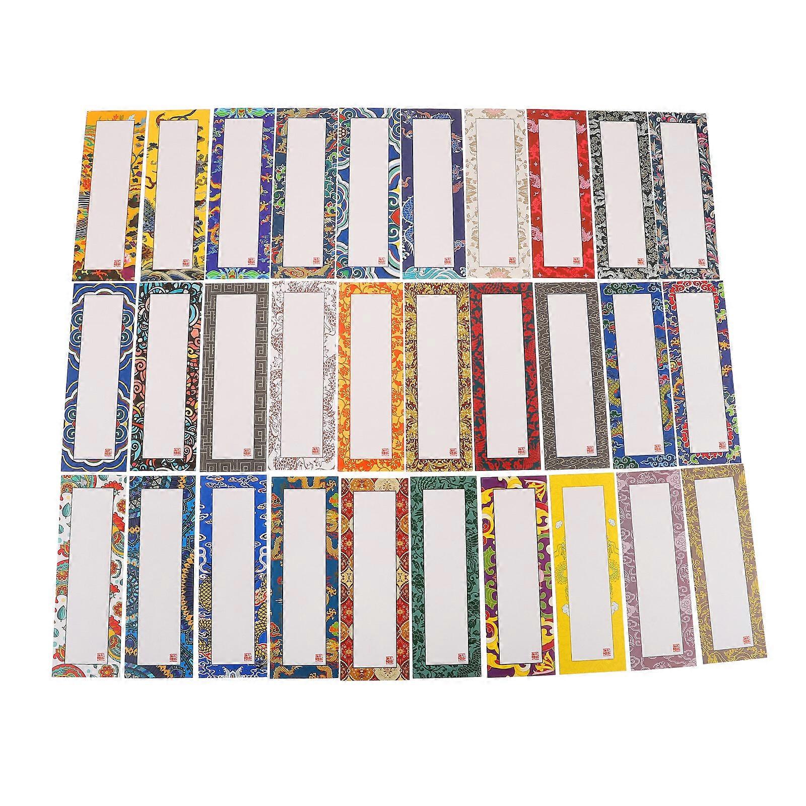 30pcs Classical And Creative Bookmarks Blank Bookmarks Gifts for Students