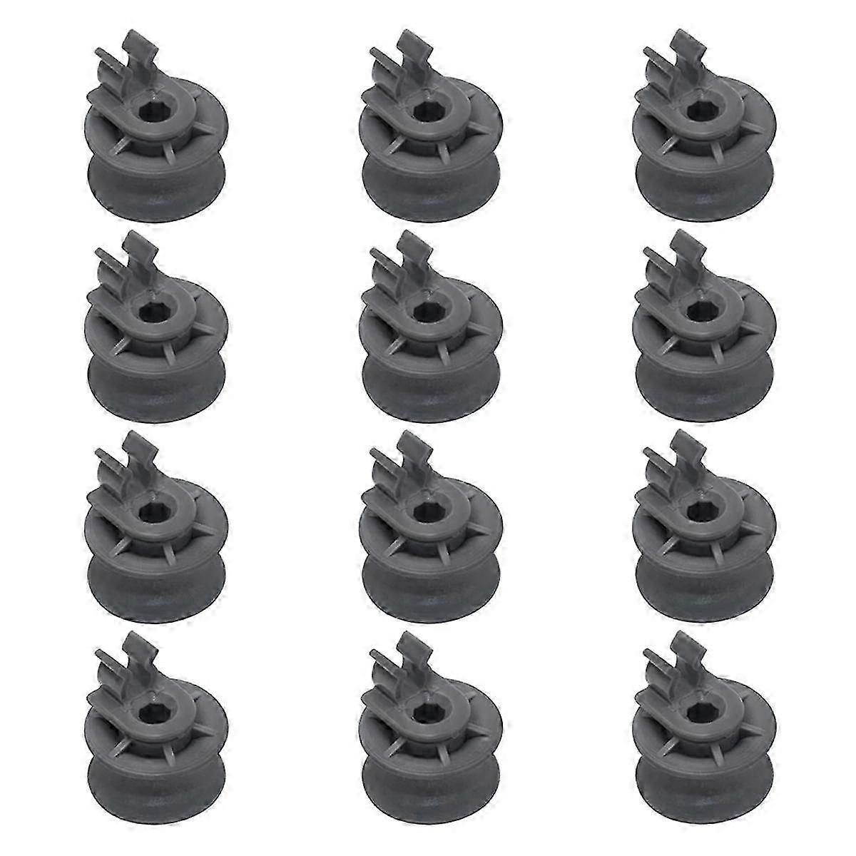 12 Pack 4581dd3002a Upper Dishrack Roller Wheels For Dishwasher Replacement For Dishwasher Ldf6920st Ldf6920bb