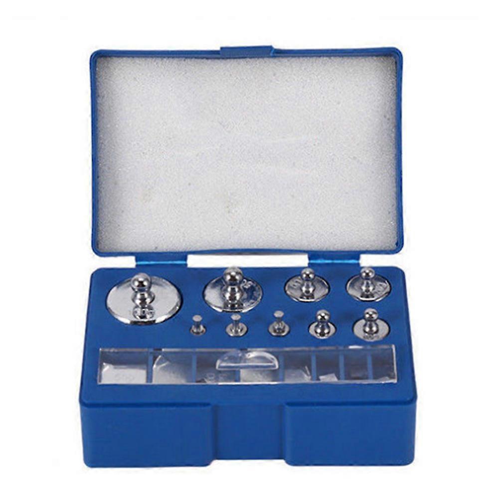 17pcs Calibration Weights Set Balance Weighting Tools Laboratory Scale 10mg-100g for Quickly Measuring Accessories