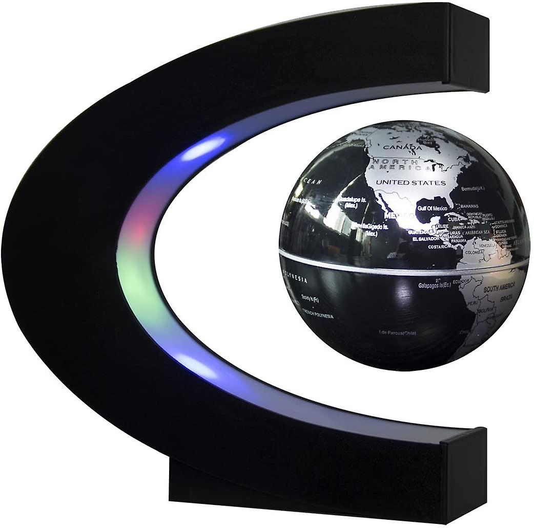 Floating Globe, Led Lamp Desktop Decoration World Map