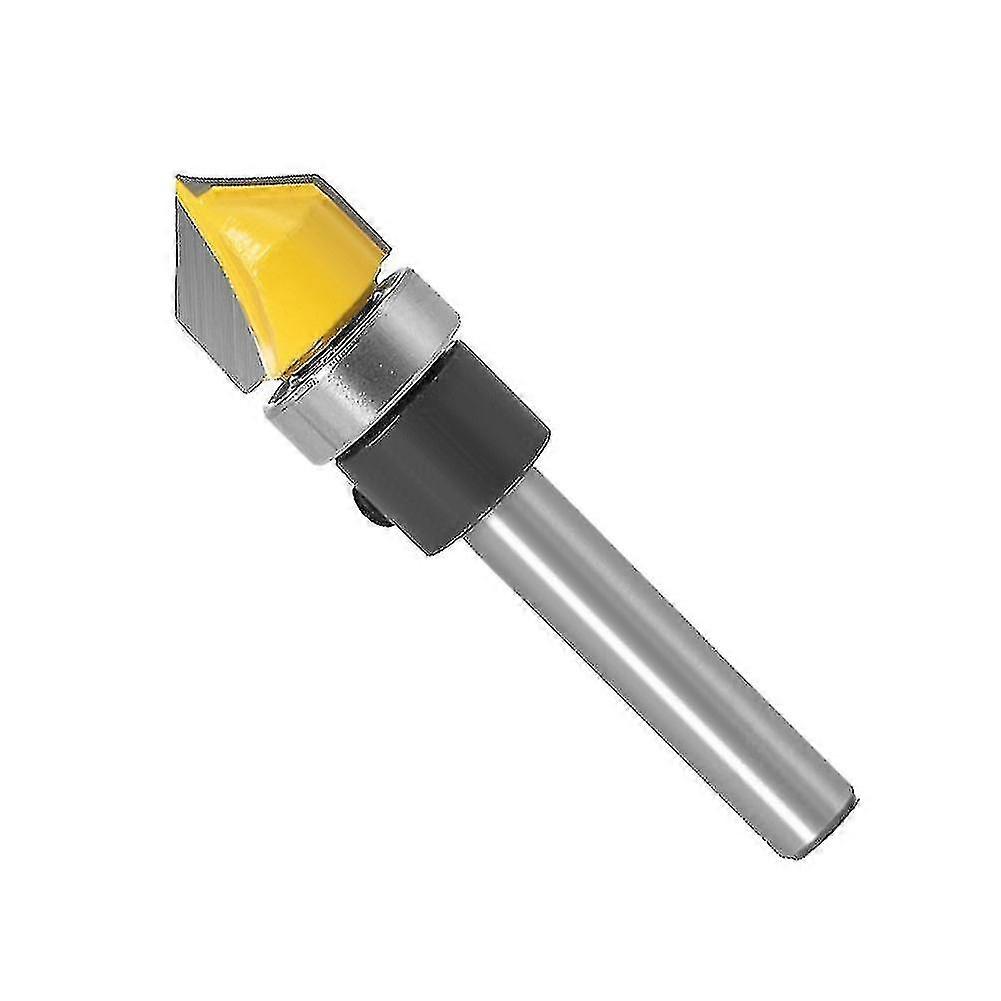 1/6pcsルータービット6mmシャンクフライス盤木工トリミング彫刻カッティングTool_l