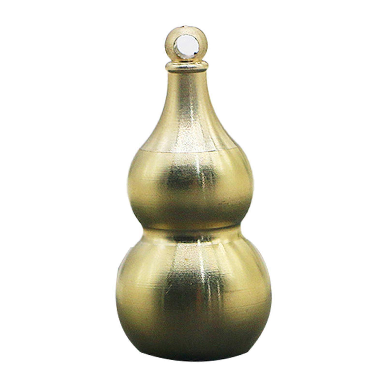 Keychain Pendant Fine Workmanship Polished Copper Chinese Pumpkin Shaped Key Charm for Men